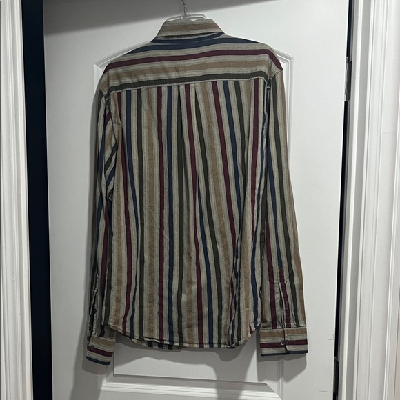 Aime Leon Dore Multicolor Striped Button Down Shirt - Picture 7 of 7